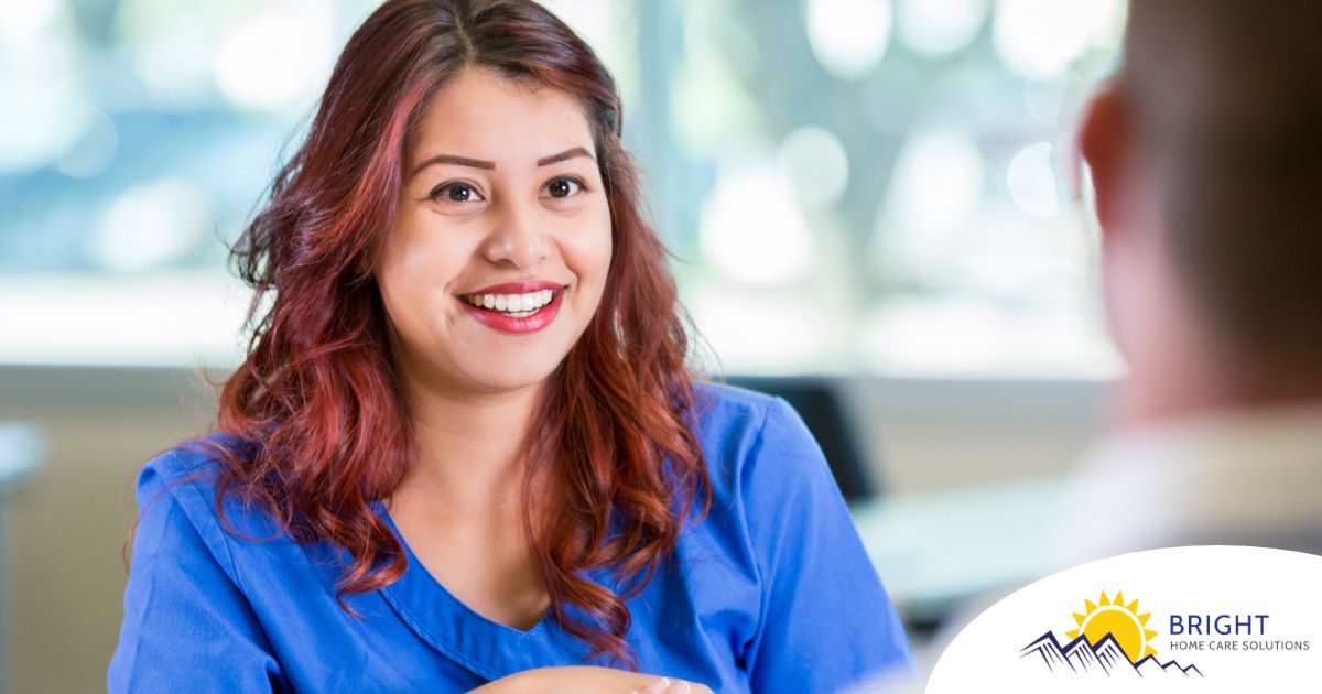 A Caregiver displays traits sought after by Caregiver Agencies.