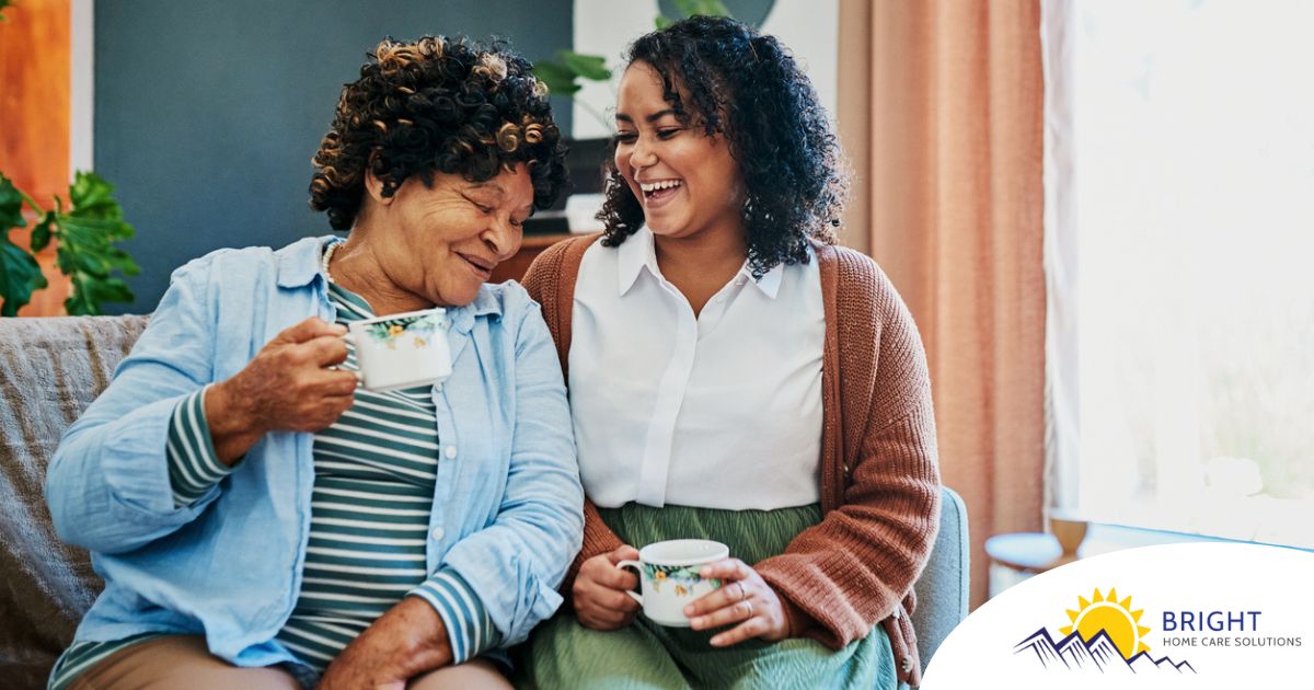 A family caregiver enjoys the benefits of respite care.